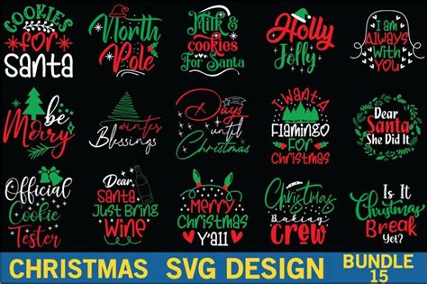 Premium Vector Christmas Svg Design Bundle