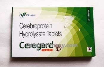 Ceregard Cerebroprotein Hydrolysate 90mg Tablets 10s Faiz Pharmacy