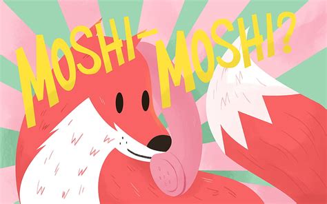 Moshi Moshi What Does It Mean Kawaii Fox Hd Wallpaper Pxfuel