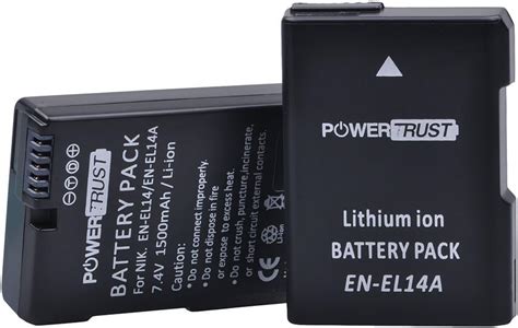 Nikon EN EL14 Rechargeable Li Ion Battery Amazon Co Uk Electronics