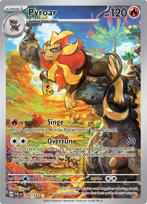 Pyroar Prices Pokemon Paldea Evolved Pokemon Cards