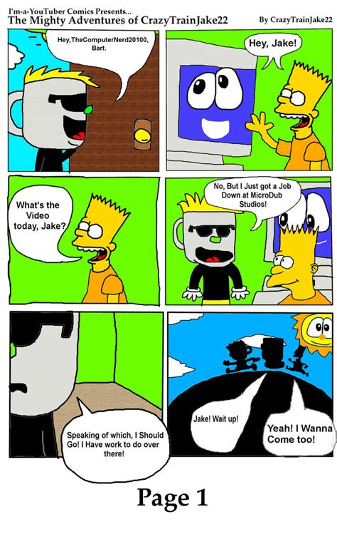 The Mighty Adventures Of Crazytrainjake22 Page 1 By Doggmanjake33 On