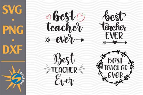 Best Teacher Ever Graphic By Svgstoreshop · Creative Fabrica