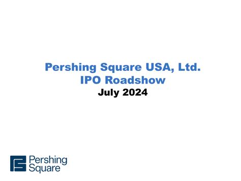 Pershing Square USA (PSUS) IPO deck