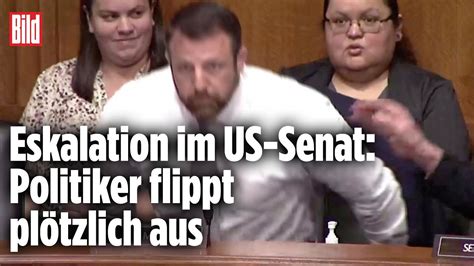 US Senator Markwayne Mullin Droht Gewerkschaftler YouTube