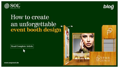 CÓMO CREAR UN DISEÑO DE STAND PARA EVENTOS INOLVIDABLE