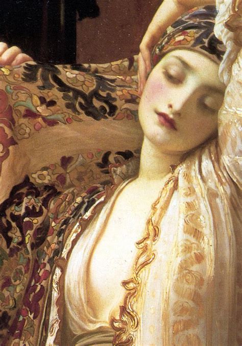 Lord Frederic Leighton Light Of The Harem Detail Circa