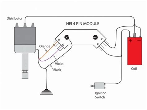 Chevy Points Distributor Wiring Schematic