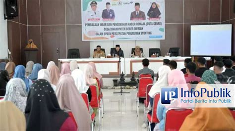 Infopublik Percepat Penurunan Stunting Pj Bupati Haili Yoga