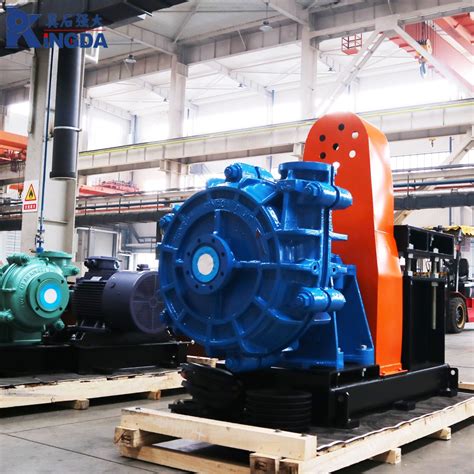 Mineral Processing Mining Centrifugal Horizontal Kingda Slurry Pump