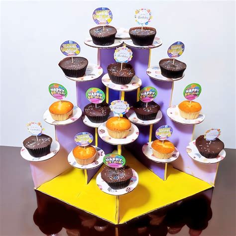 DIY Cupcake Stand for Any Occasion