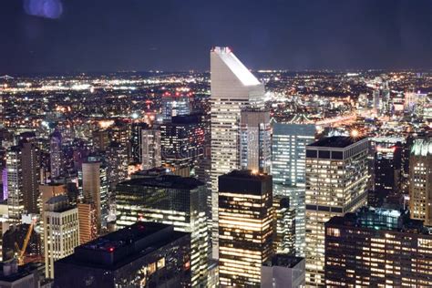 New York City at Night, USA Stock Photo - Image of america, landmark: 302431646