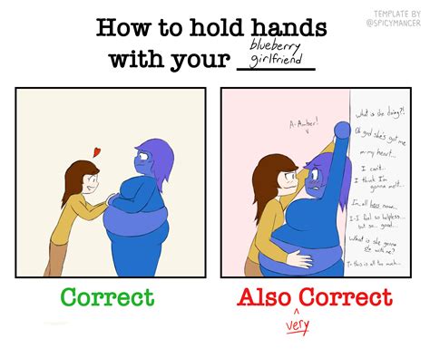 How To Hold Hands With Your Blueberry Girlfriend By Pinnacle221 On