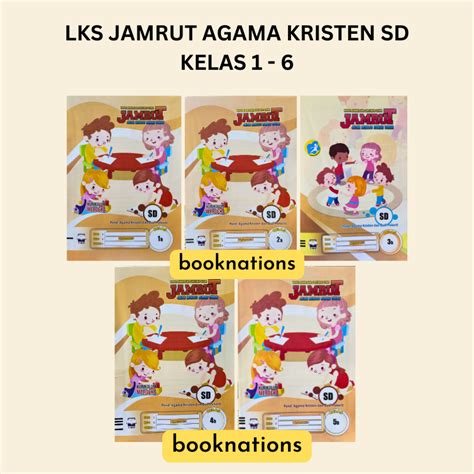 Jual Buku JAMRUT Pend AGAMA KRISTEN Kelas 1 2 3 4 5 6 SD K13