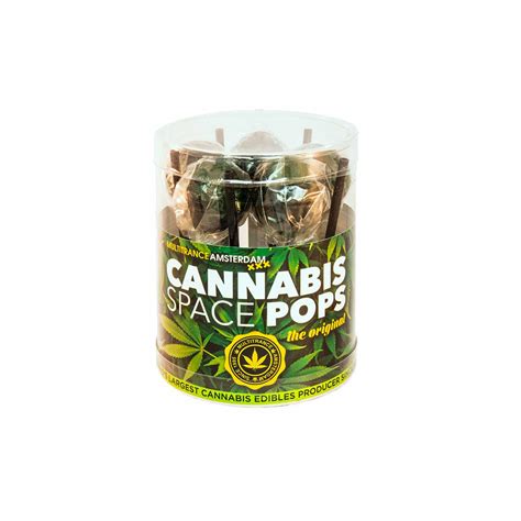 Cannabis Space Pops 18gr - Multitrance Amsterdam - CBD Oil (Cannabidiol ...