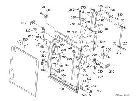 Rd451 46280 Kubota Lock Assy Swd