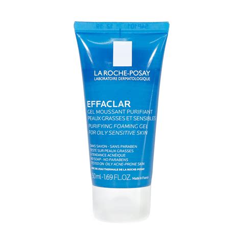 Sữa rửa mặt LA ROCHE POSAY Effaclar Purifying Foaming Gel tuýp 50ml