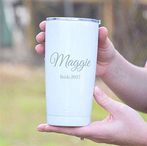 Monogrammed Tumbler Additional Colors Available Engraved Yeti Rambler 20 Oz Yeti 30 Oz