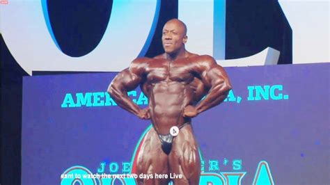 Mr Olympia Shawn Rhoden Full Posing Youtube