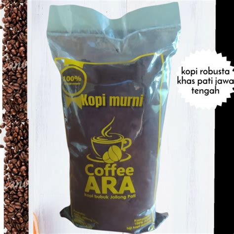 Jual Kopi Bubuk Asli Khas Wisata Agro Jollong Robusta Shopee Indonesia