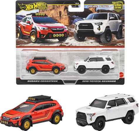 Amazon ホットウィール Hot Wheels プレミアム パック スバル クロストレック トヨタ ランナー