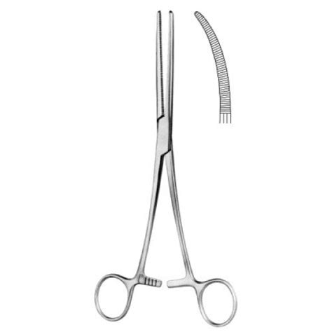 Rochester Pean Hemostatic Forceps Curved 20cm Inter Links Dental