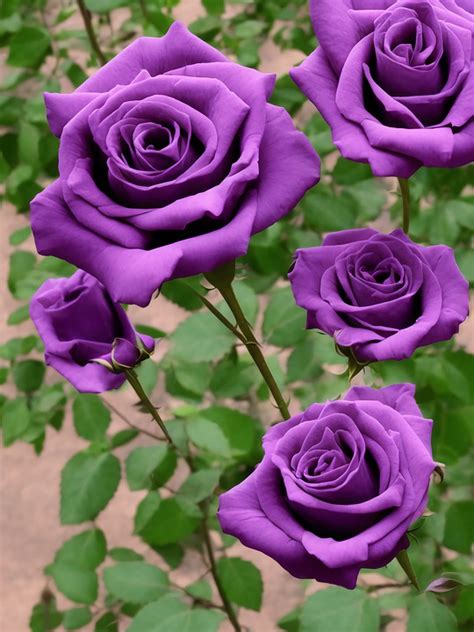 Flowers Rosebush Purple Rose Free Photo On Pixabay Pixabay