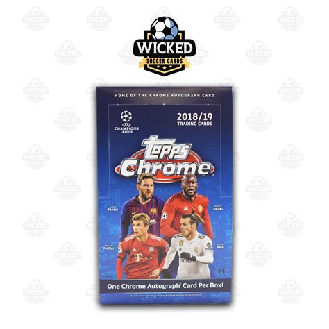 Topps Chrome Uefa Champions League Hobby Box