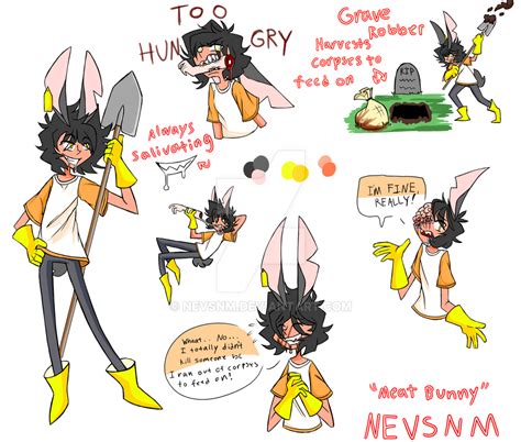 Meat Bunny (Art from 2020) by NEVSNM on DeviantArt