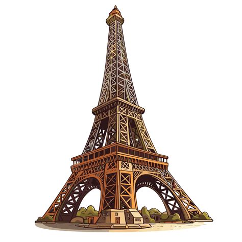 A Torre Eiffel Png Adesivo Clipart Desenho Vetorial Gr Fico De Um