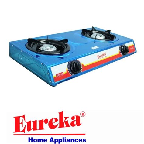 Eureka Egs Db Double Burner Gas Stove Automatic Ignition Powerful