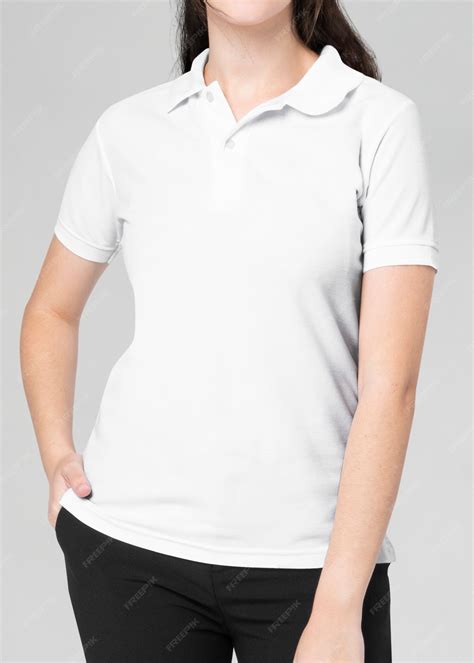 Camiseta Tipo Polo Blanca Mujer Atelier Yuwa Ciao Jp