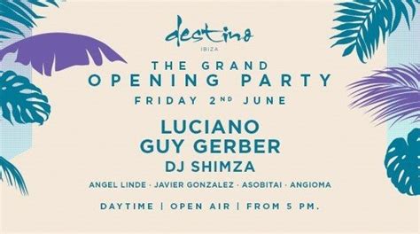 Destino Pacha Ibiza Resort Official Opening Party Talamanca Seeibiza