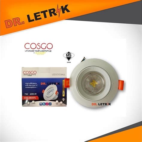 Cosgo Eye Ball Recessed W Led C W Sirim Approved K K