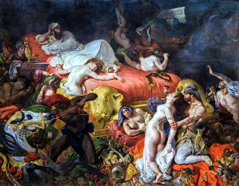 Eugène Delacroix Mort de Sardanapale 1827 Eugène Delac Flickr