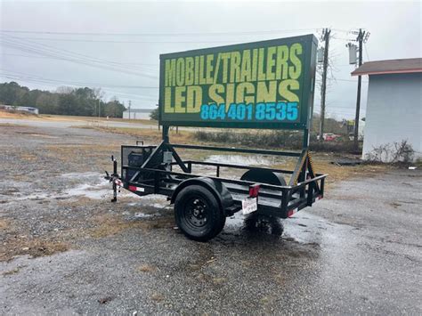 Mobile LED Sign Trailer – Prime LED USA – LED Signs Manufacturer