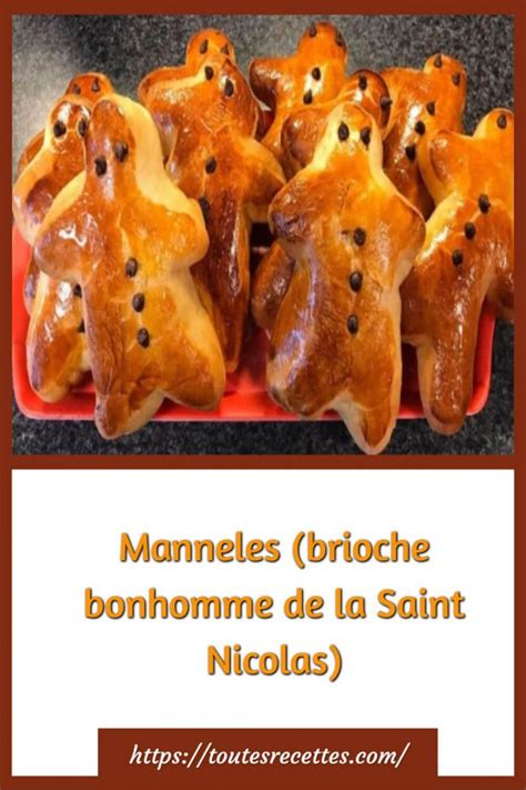 Manneles Brioche Bonhomme De La Saint Nicolas Toutes Recettes