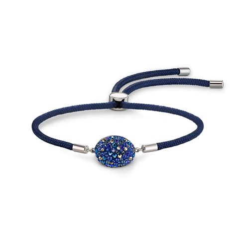 Swarovski Power Collection Water Element Bracelet Blue Stainless Steel