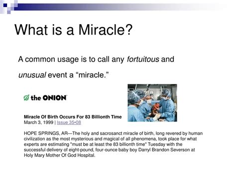 Ppt David Hume When Should I Believe Miracle Testimony Powerpoint