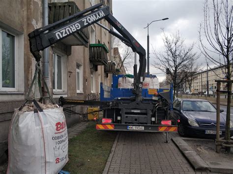 Wyw Z Gruzu Kontenery Na Gruz Worki Big Bag Warszawa W Ochy Gruz Pl