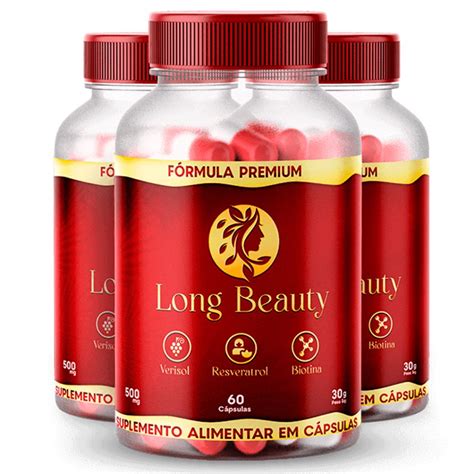 Long Beauty Potes C Psulas Vendedor Autorizado Shopee Brasil