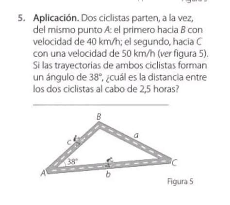 Aplicaci N Dos Ciclistas Parten A La Vez Del Mismo Punto A El