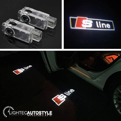 Audi Door Light Logos