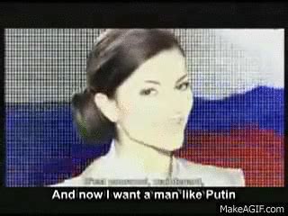 Putin winking on Make a GIF