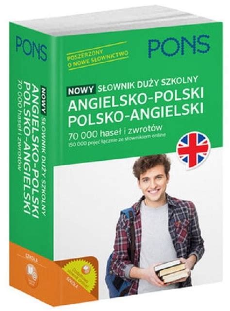 Nowy S Ownik Szkolny Du Y Angielsko Polski Polsko Angielski