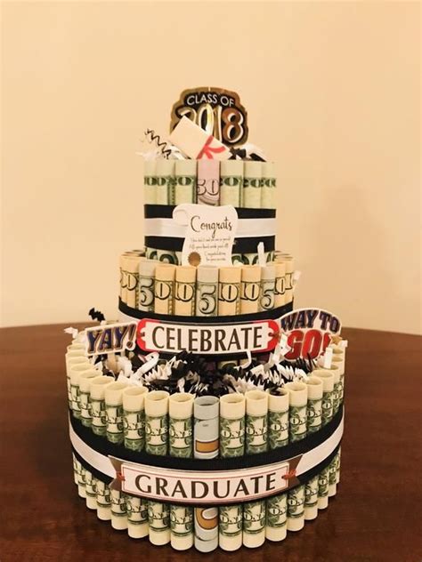 Graduation Money Cake Graduation T Graduation 2020 Class Etsy