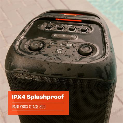 JBL Partybox Stage 320 Portable Party Speaker | Thunder Match