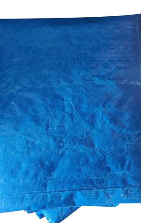 Polyethylene Hdpe Ldpe Coated Blue Plastic Tarpaulins Thickness