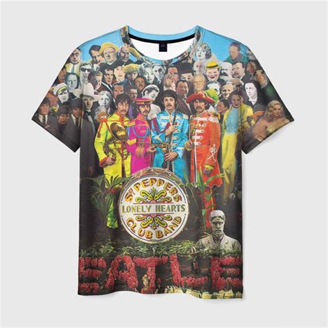 The Beatles Sgt Peppers Lonely Hearts Club Band T Shirt Etsy