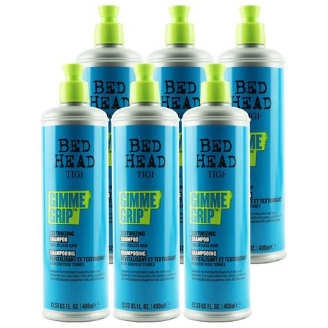 Tigi Bed Head Gimme Grip 6 X 400 Ml Shampoo Bei Riemax